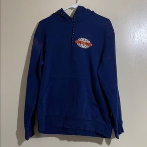 Men’s Medium - Stained Blue Hoodie
